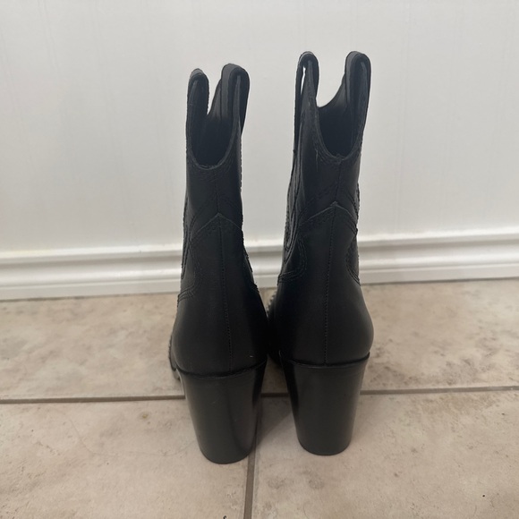 Women's Omaha Studded Cowboy Booties - Picture 5 of 6